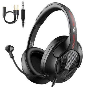 Eksa E3D 3.5mm Headphones Black