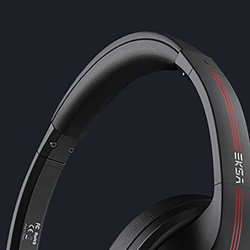 Eksa E3D 3.5mm Headphones Black