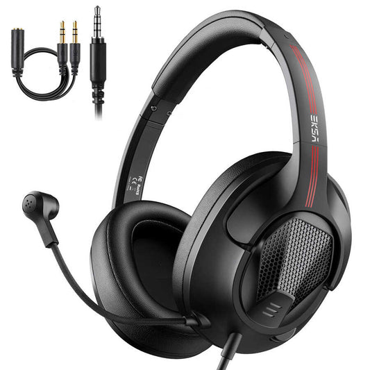 Eksa E3D 3.5mm Headphones Black