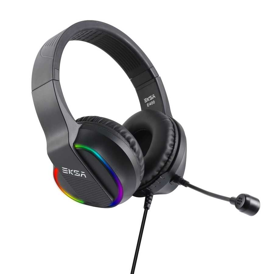 Eksa E400 3.5mm Headphones Black 