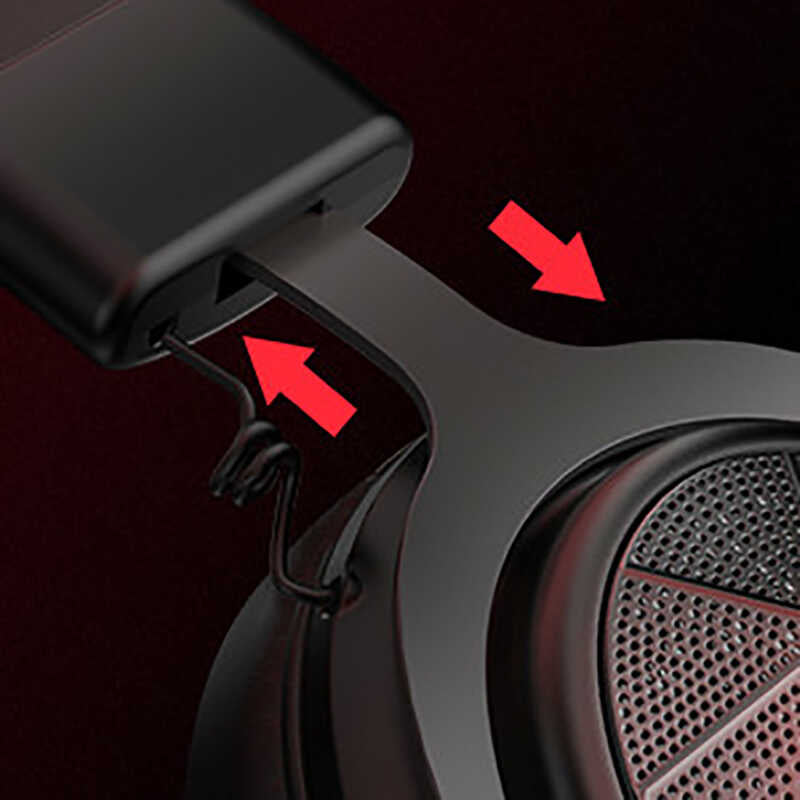 Eksa E910 Bluetooth Wireless Headphones Black 