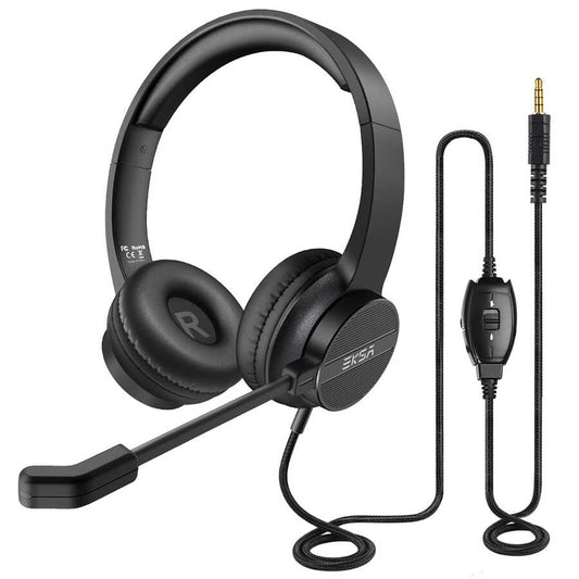 Eksa H12 3.5mm Headphones Black