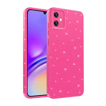 Galaxy A05 Case Camera Protection Glitter Luxury Zore Cotton Cover Purple 