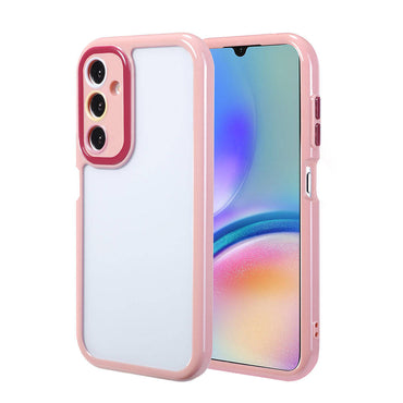 Galaxy A05S Case Camera Protection Colorful Edge and Frame Design Zore Vitamin Cover Plum 