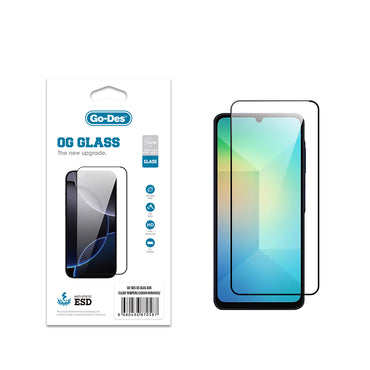 Galaxy A06 Go Des OG Glass Antistatic Tempered Glass Screen Protector Transparent