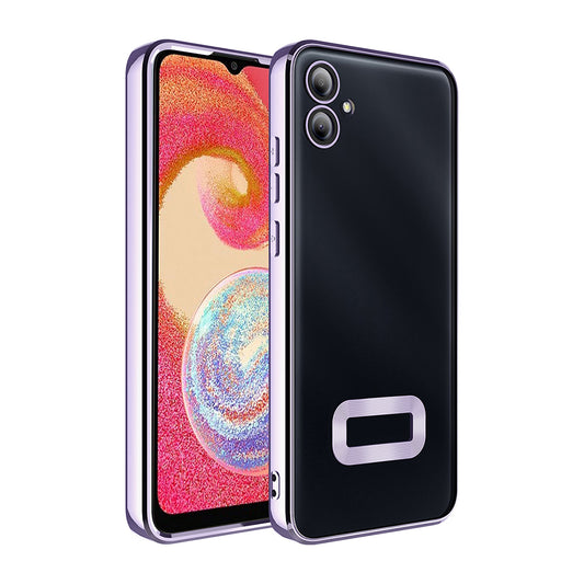 Galaxy A06 Case Camera Protection Logo Showing Zore Omega Cover Lilac