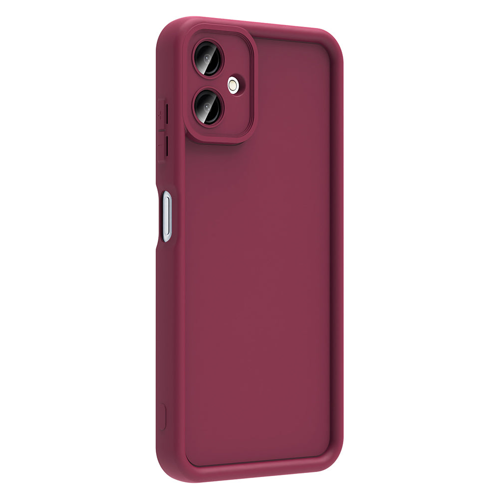Galaxy A06 Case Camera Protection Zore Pineapple Cover Dark Green 