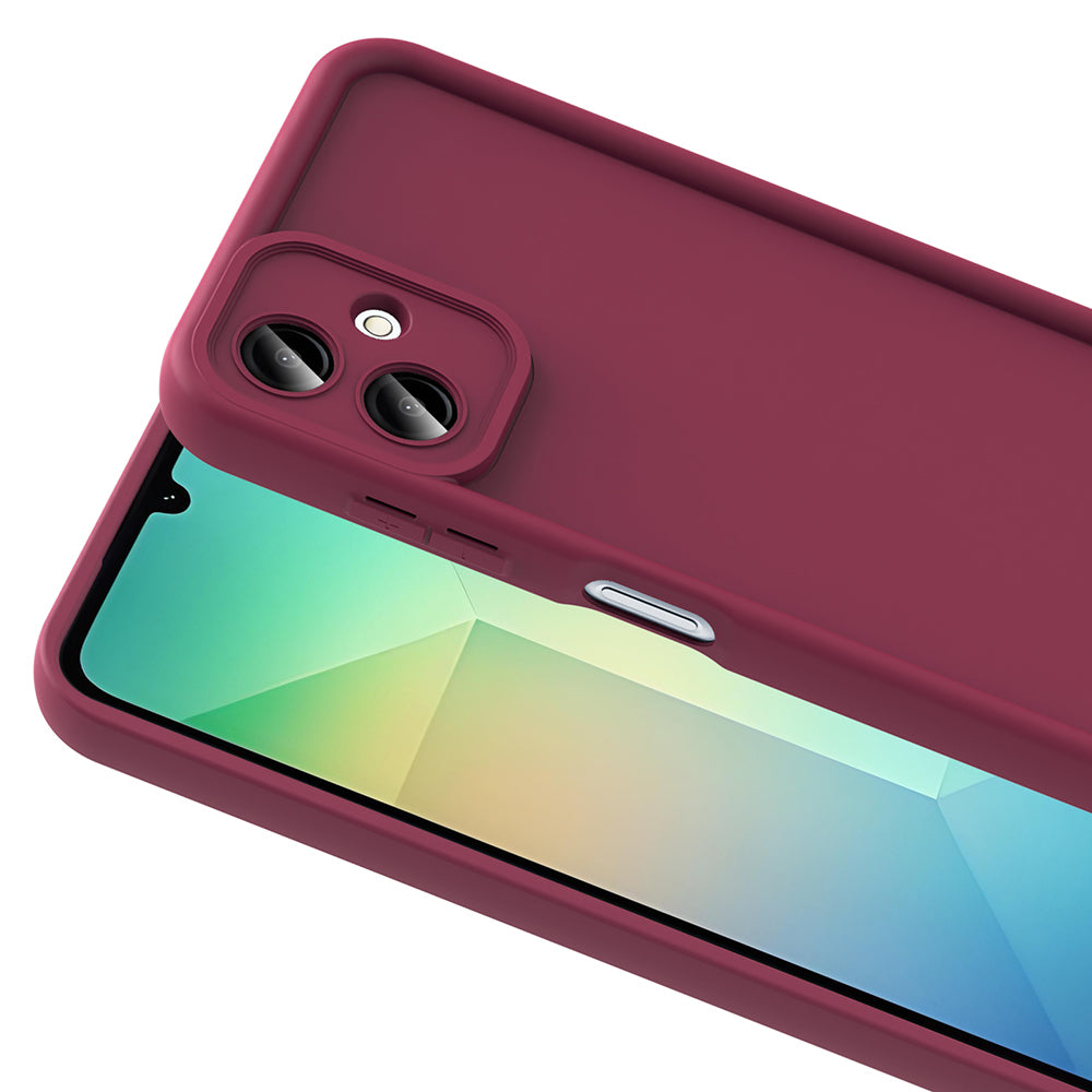 Galaxy A06 Case Camera Protection Zore Pineapple Cover Dark Green 