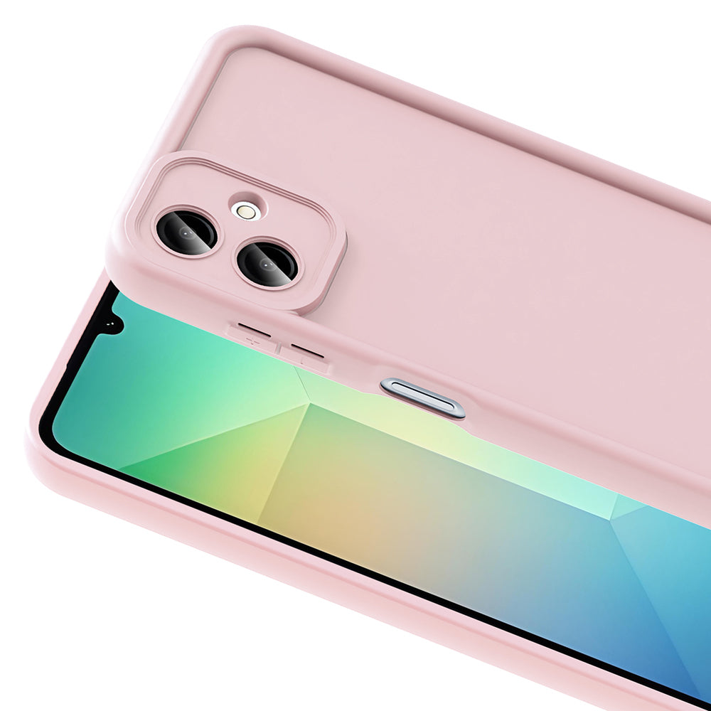 Galaxy A06 Case Camera Protection Zore Pineapple Cover Dark Green 