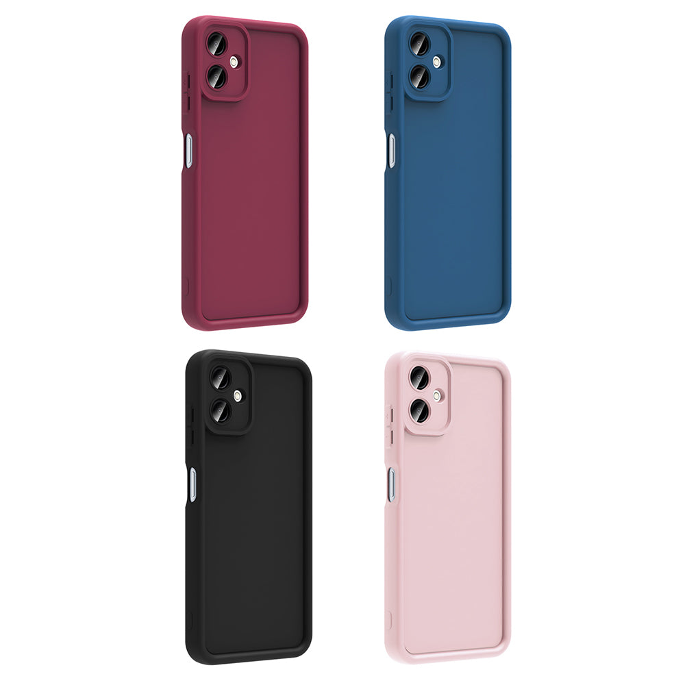 Galaxy A06 Case Camera Protection Zore Pineapple Cover Dark Green 