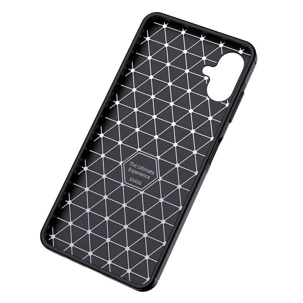 Galaxy A06 Case Zore Negro Silicone Cover Black