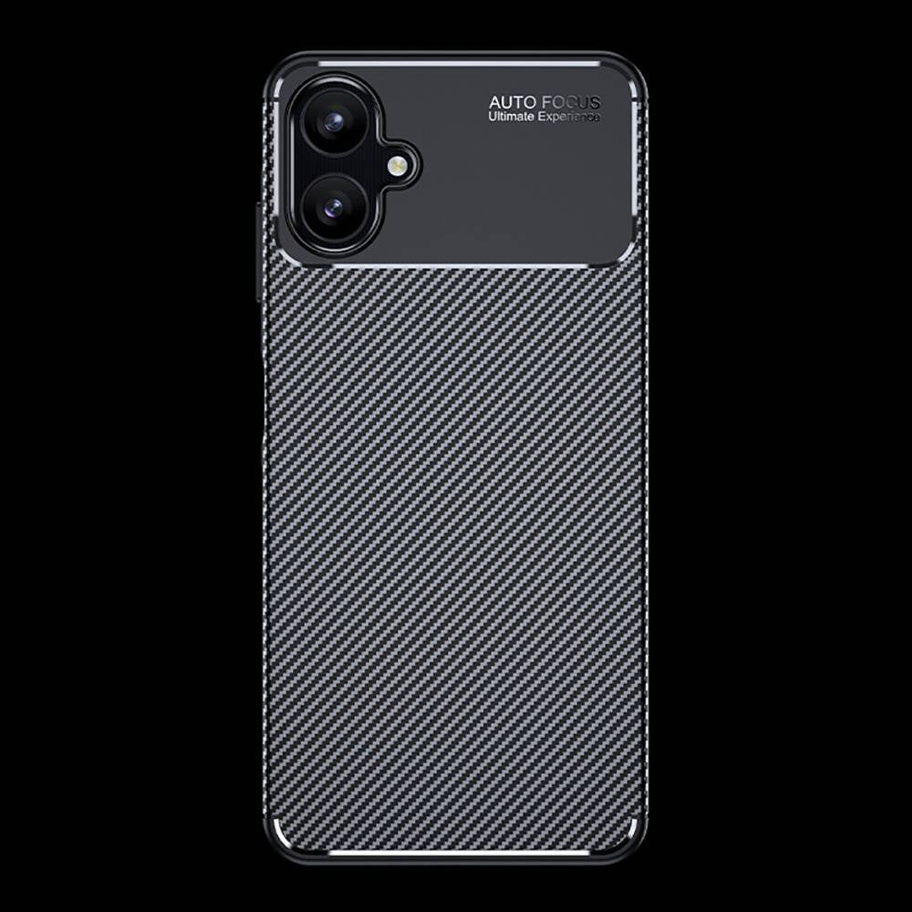 Galaxy A06 Case Zore Negro Silicone Cover Black