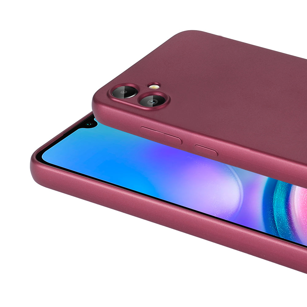 Galaxy A06 Case Zore Premier Silicone Cover Gold