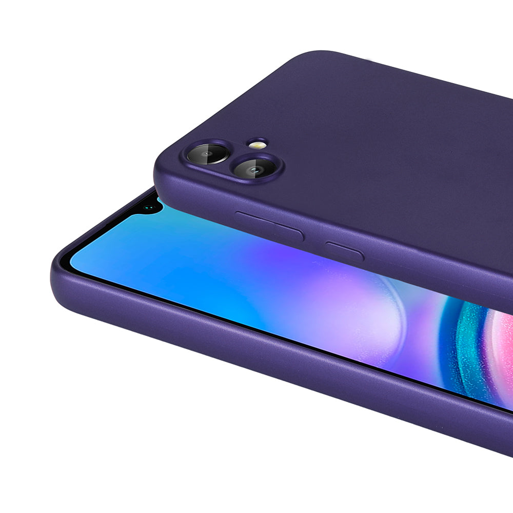 Galaxy A06 Case Zore Premier Silicone Cover Navy Blue