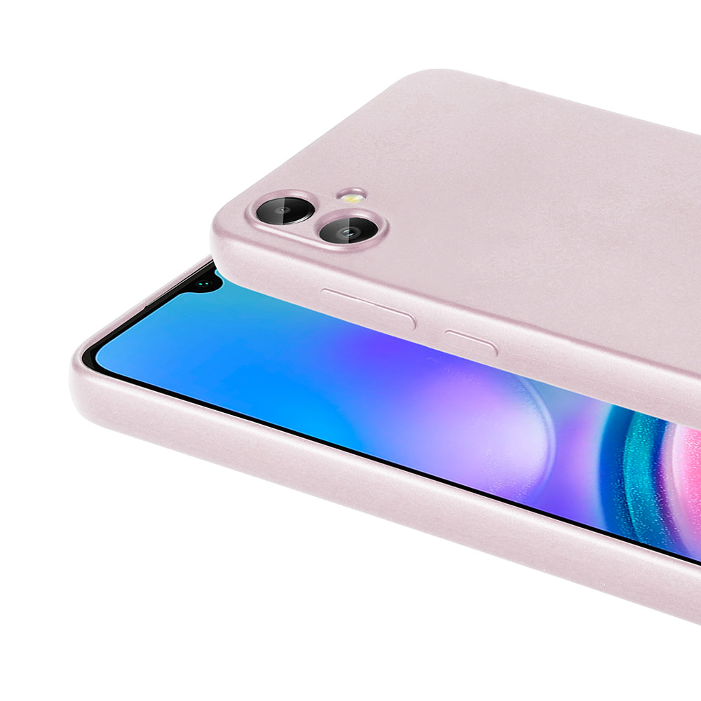 Galaxy A06 Case Zore Premier Silicone Cover Saks Blue