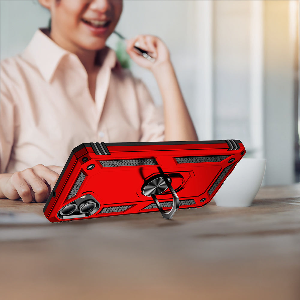 Galaxy A06 Case Zore Vega Cover Red