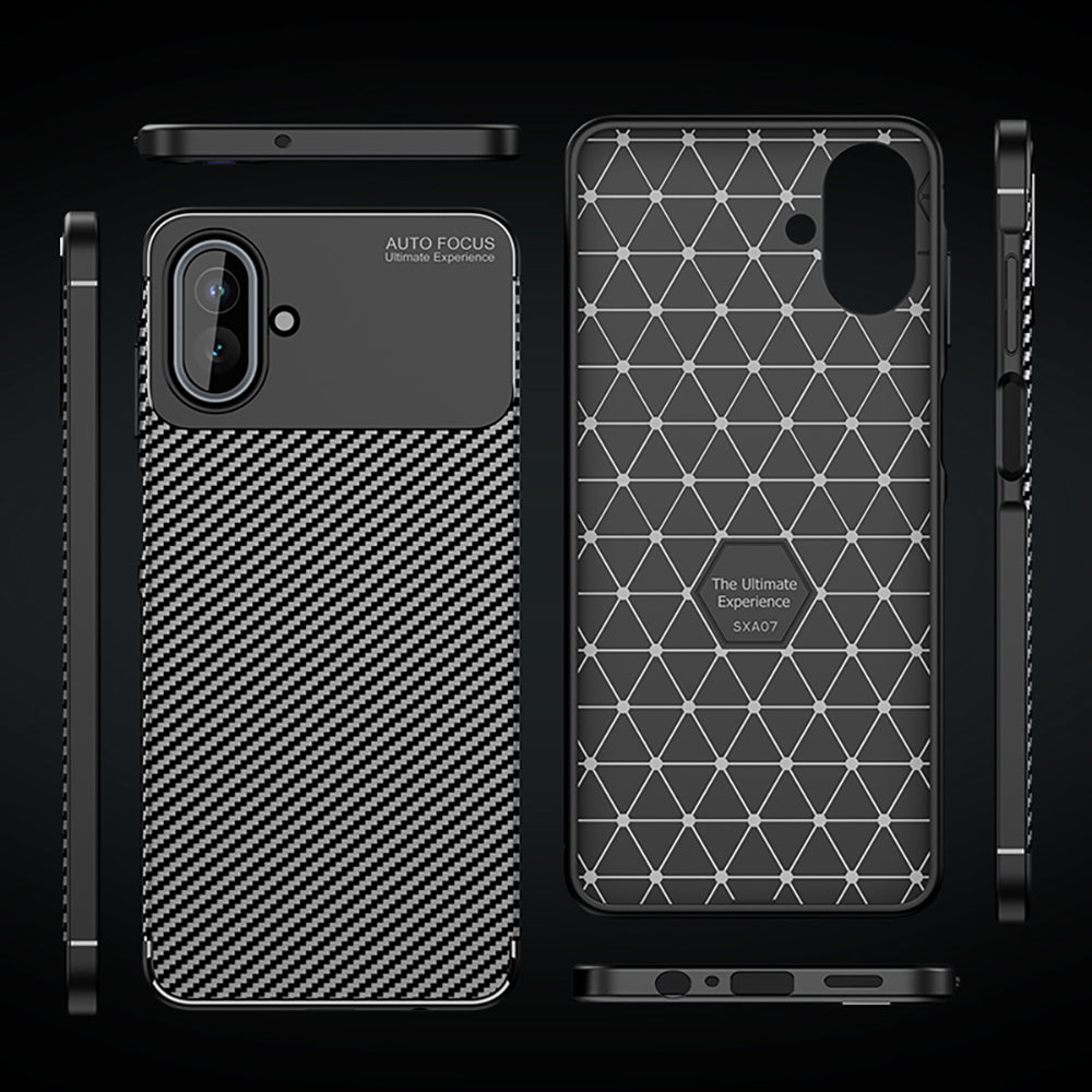 Galaxy A07 Case Zore Negro Silicone Cover Black