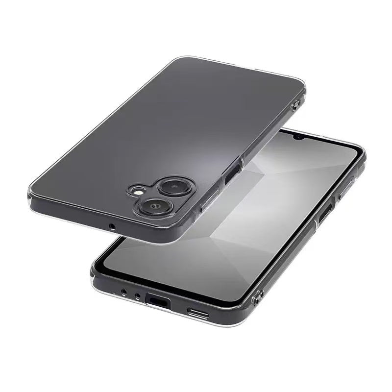 Galaxy A07 Case Zore Super Silicone Cover Transparent