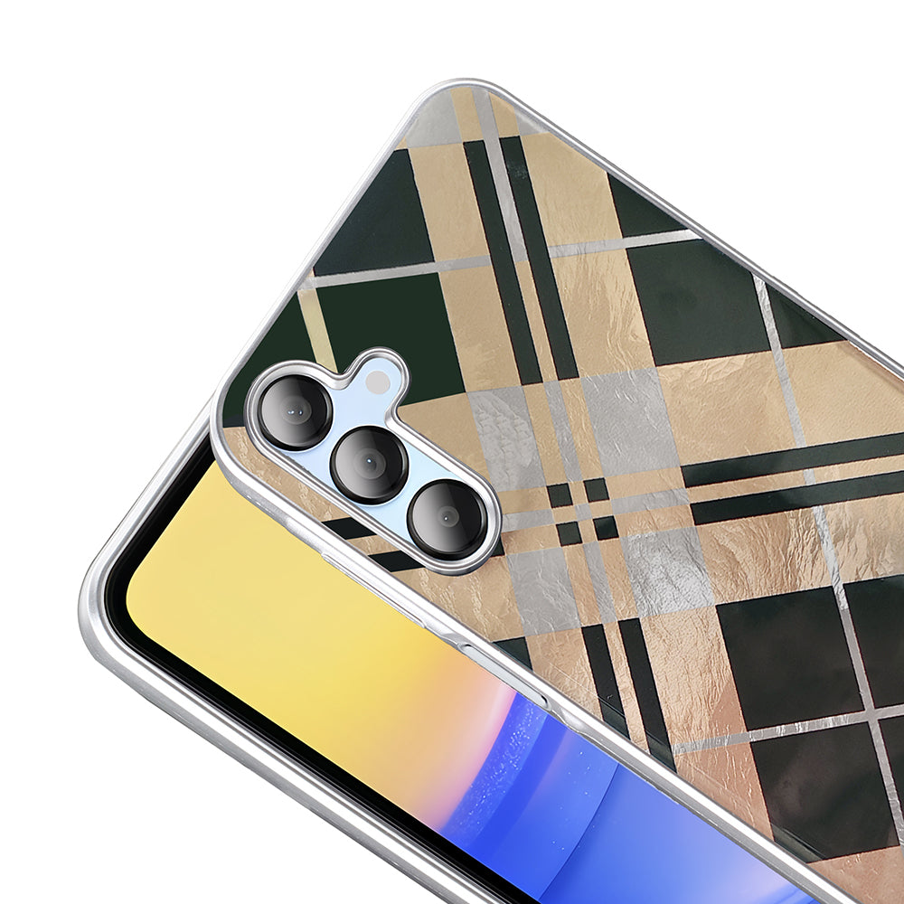 Galaxy A15 Case Patterned Zore Mep Cover Pearl Bow