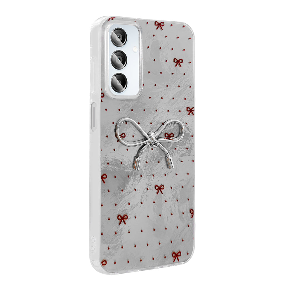 Galaxy A15 Case Camera Protection Figured Zore Ponti Silicone Cover Light Pink 