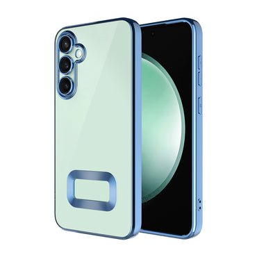Galaxy A16 Case Camera Protection Logo Showing Zore Omega Cover Deep Purple
