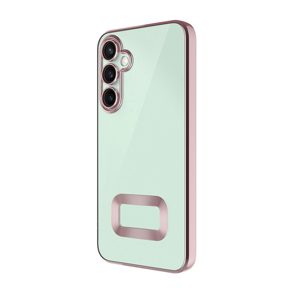 Galaxy A16 Case Camera Protection Logo Showing Zore Omega Cover Deep Purple