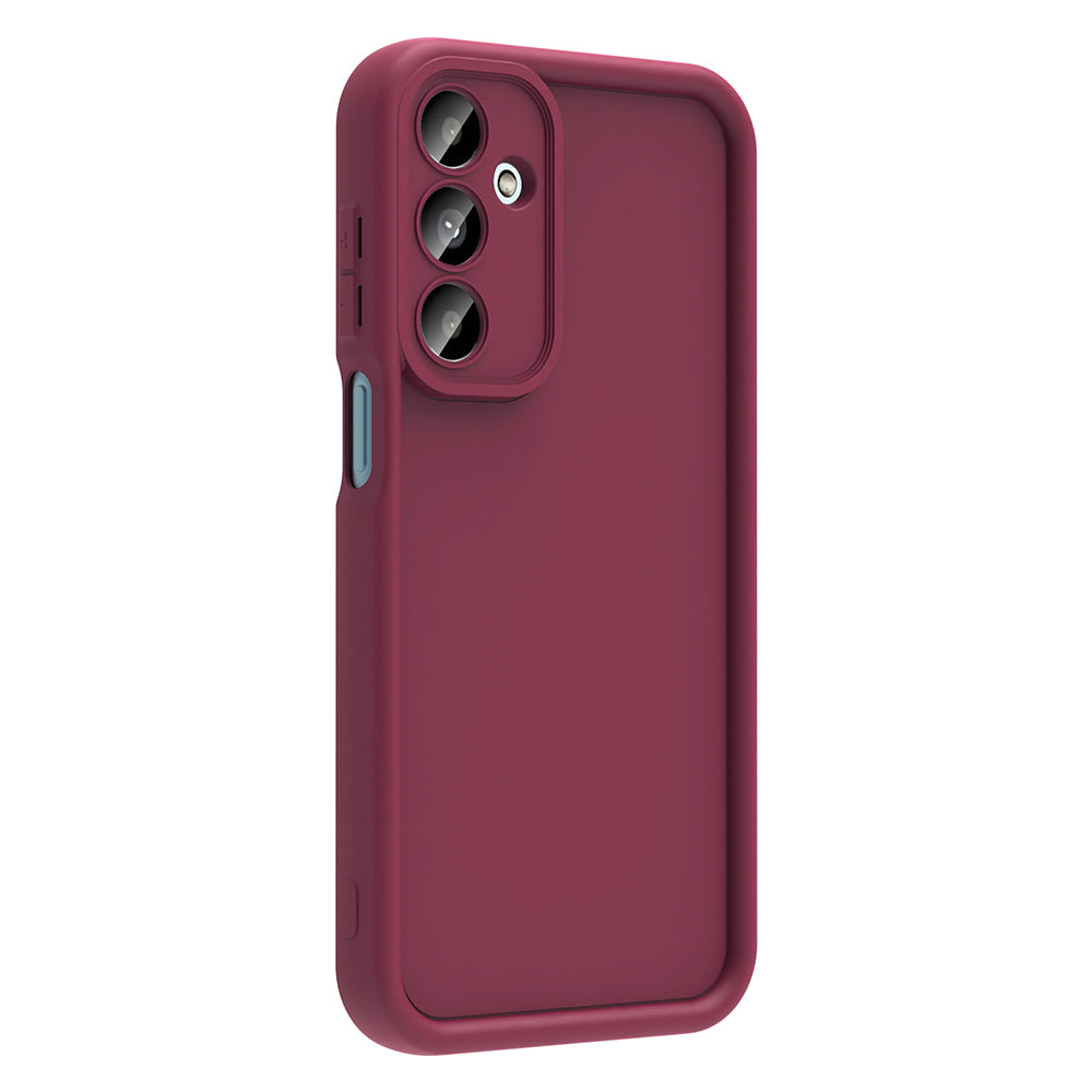 Galaxy A16 Case Camera Protection Zore Pineapple Cover Black 