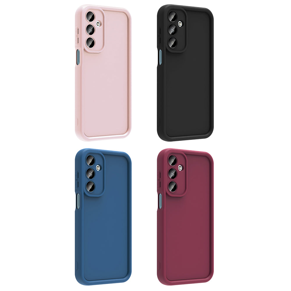 Galaxy A16 Case Camera Protection Zore Pineapple Cover Pink 
