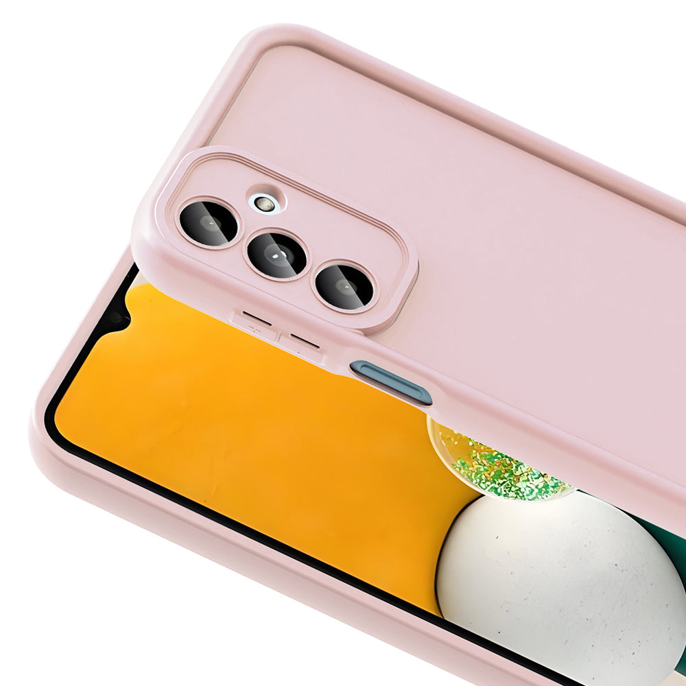 Galaxy A16 Case Camera Protection Zore Pineapple Cover Plum 