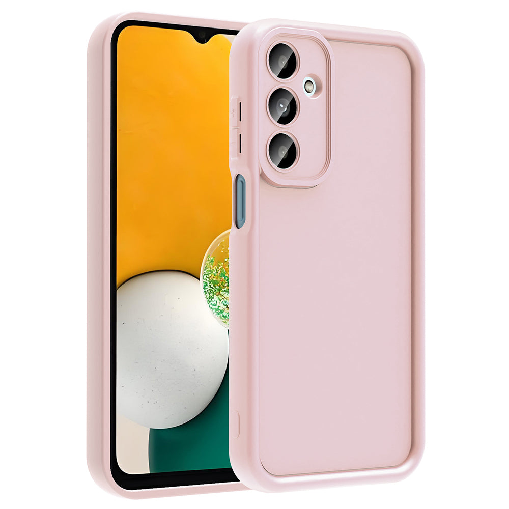 Galaxy A16 Case Camera Protection Zore Pineapple Cover Pink 