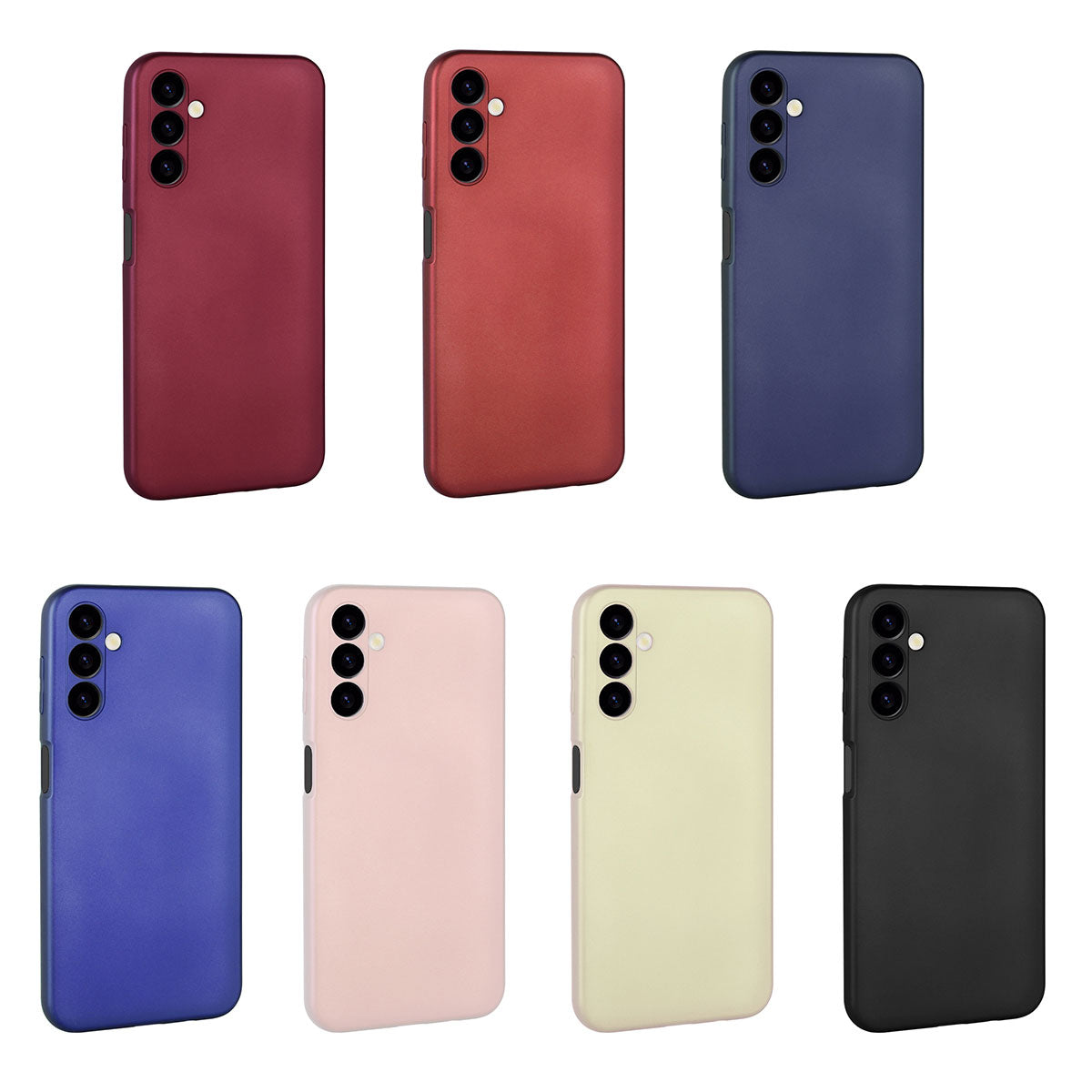 Galaxy A16 Case Zore Premier Silicone Cover Rose Gold