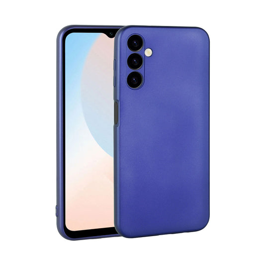Galaxy A16 Case Zore Premier Silicone Cover Saks Blue