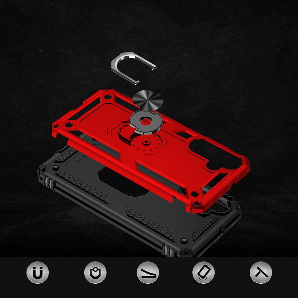 Galaxy A16 Case Zore Vega Cover Red