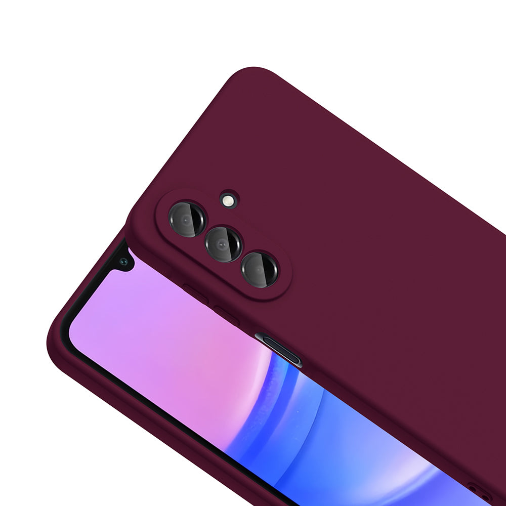 Galaxy A17 Case Zore Mara Launch Cover Lilac