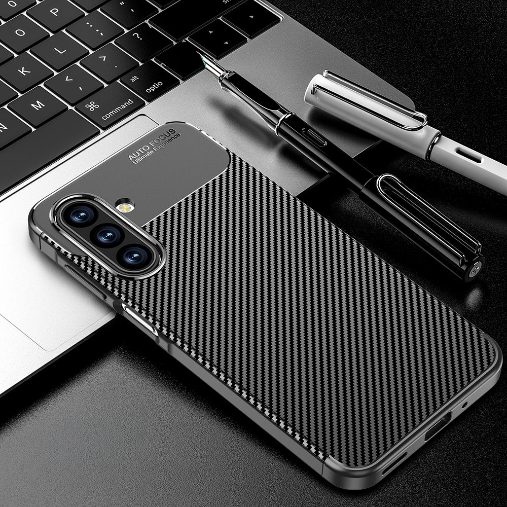 Galaxy A17 Case Zore Negro Silicone Cover Black