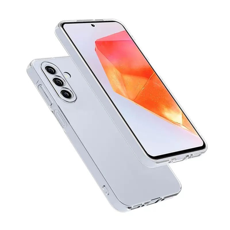 Galaxy A17 Case Zore Super Silicone Cover Transparent