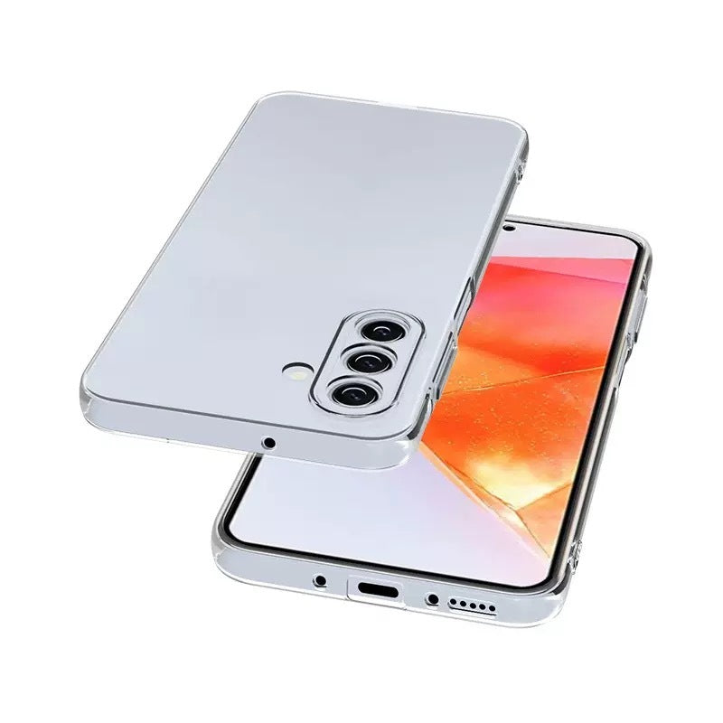 Galaxy A17 Case Zore Super Silicone Cover Transparent