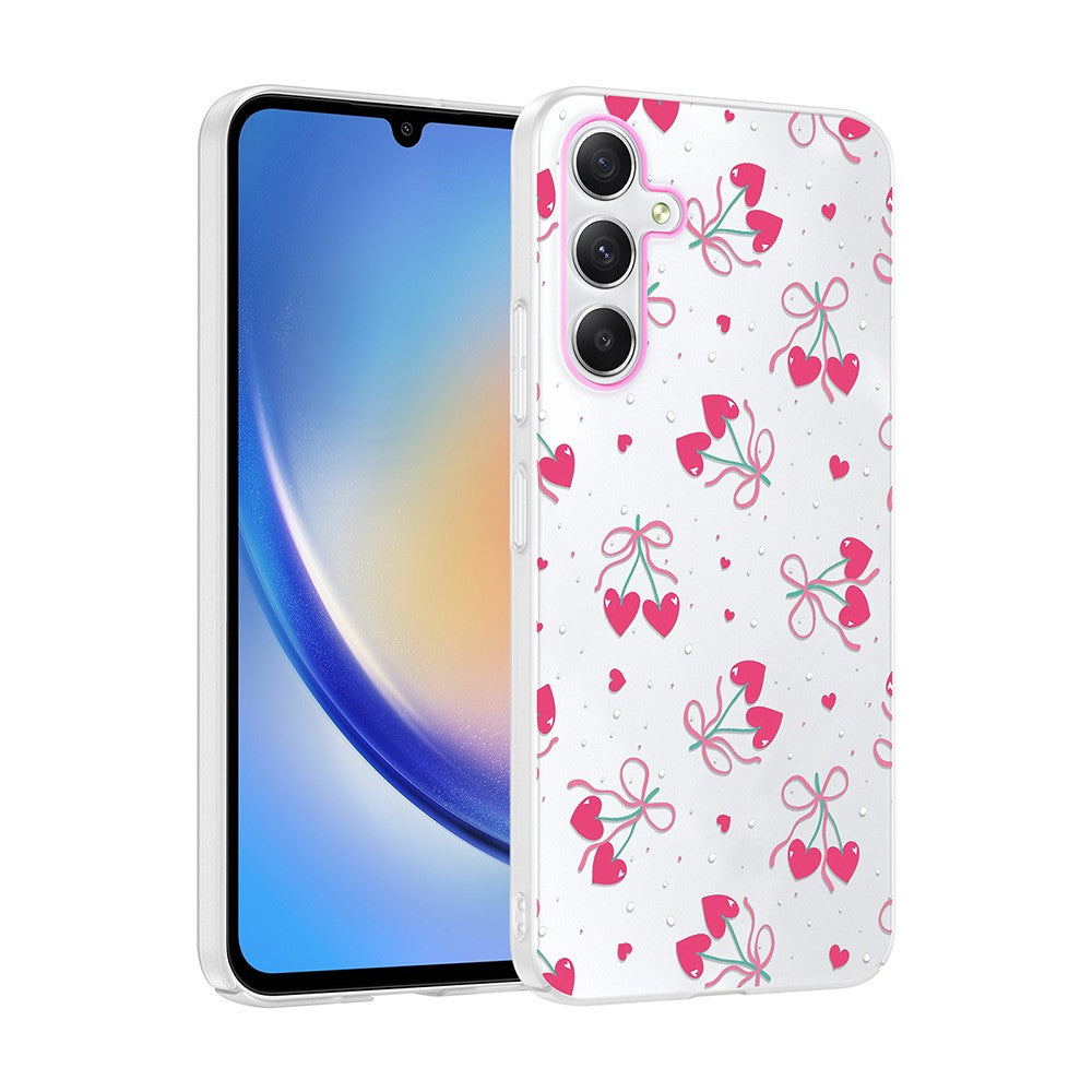 Galaxy A24 Kılıf Kamera Korumalı Desenli Zore Klip Kapak