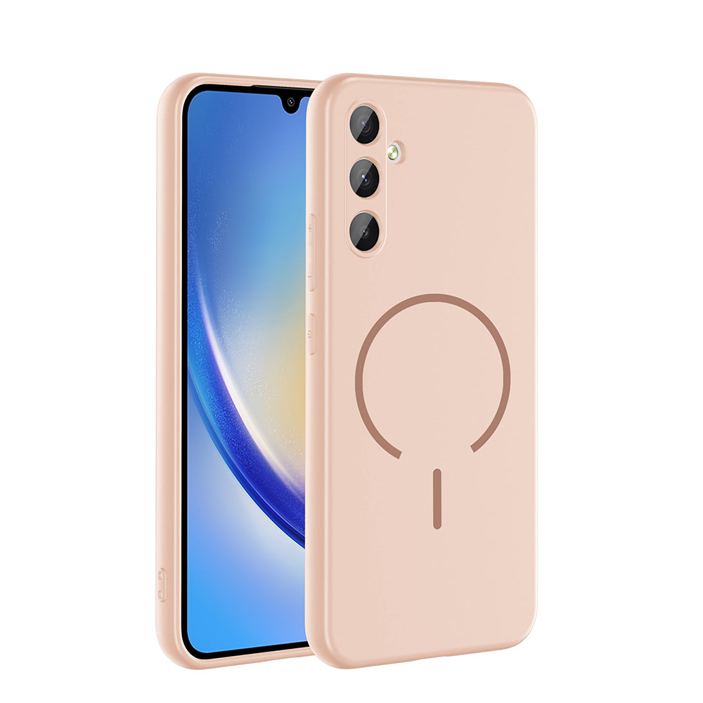 Galaxy A24 Kılıf M-safe Şarj Özellikli Zore Meta Kapak