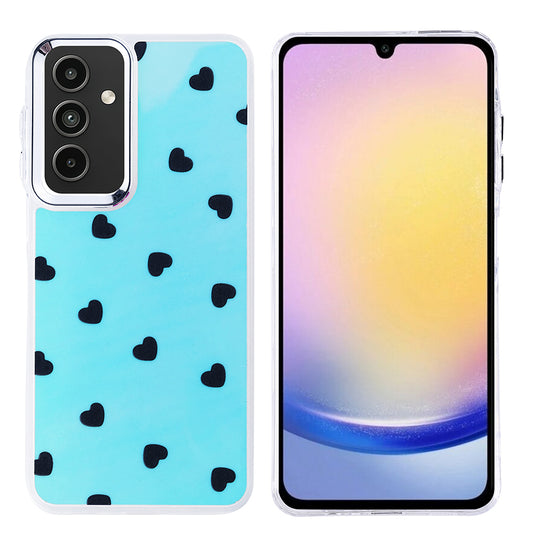 Galaxy A25 Case Airbag Design Zore Hadra Cover Heart