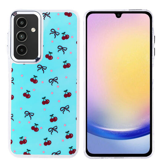 Galaxy A25 Airbag Design Zore Hadra Cover Cherry