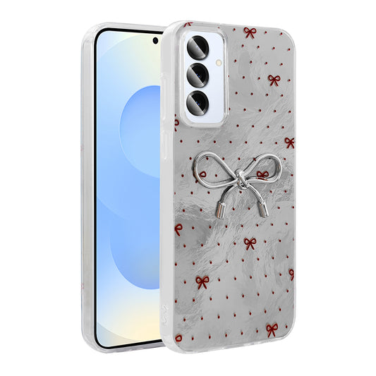 Galaxy A25 Case Camera Protection Figured Zore Ponti Silicone Cover Light Blue 