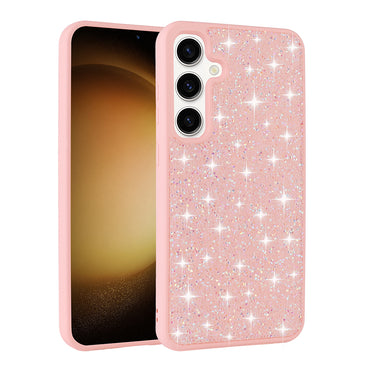 Galaxy A25 Case Shiny Stone Design Zore Diamond Cover White
