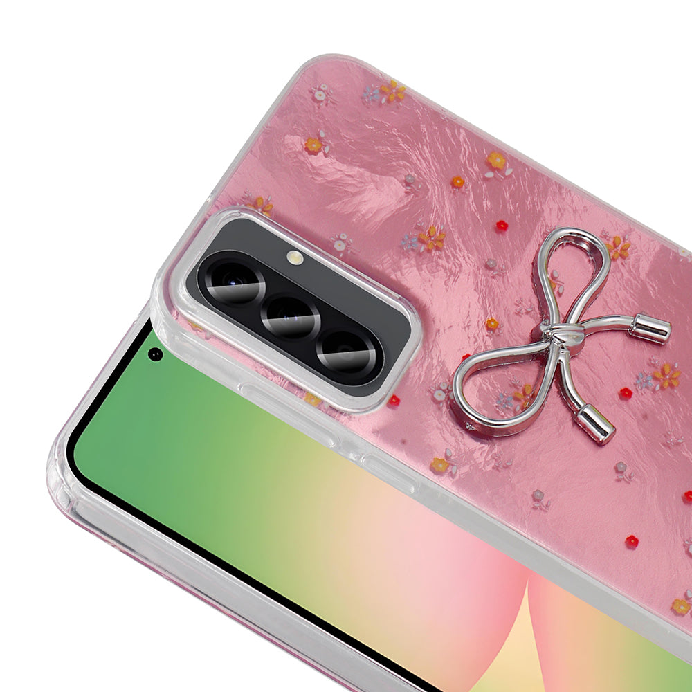 Galaxy A26 Case Camera Protection Figured Zore Ponti Silicone Cover Lilac 