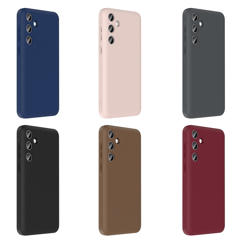 Galaxy A26 Case Camera Protection Card Holder Zore Vitra Cover Brown