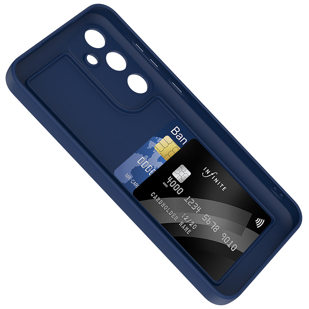 Galaxy A26 Case Camera Protection Card Holder Zore Vitra Cover Plum