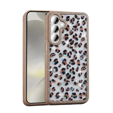 Galaxy A26 Case Stone and Glitter Design Zore Azra Cover Black 