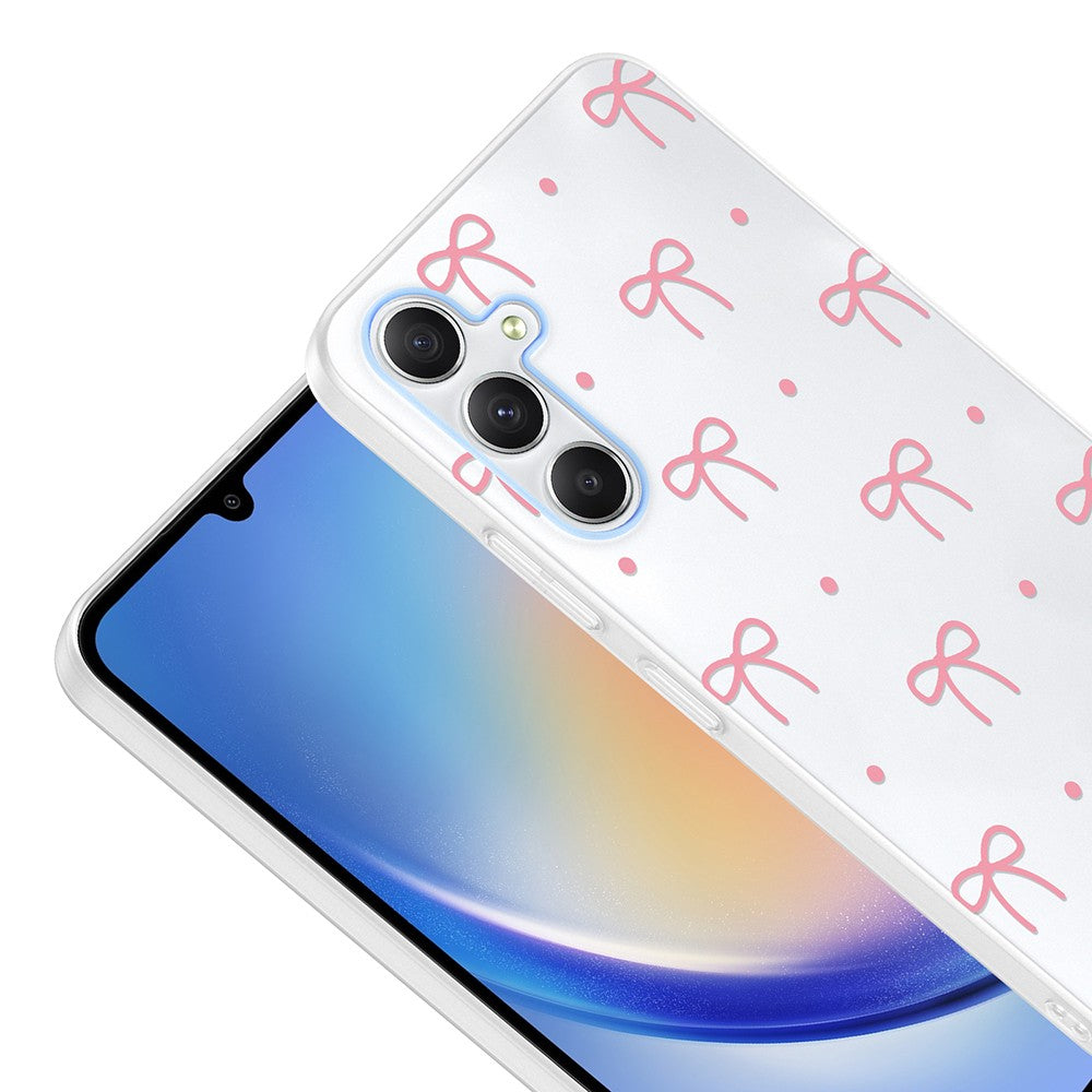 Galaxy A35 Kılıf Kamera Korumalı Desenli Zore Klip Kapak