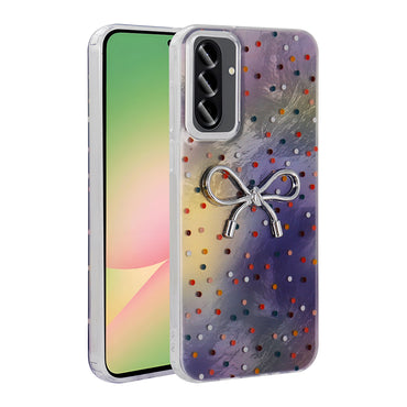 Galaxy A36 Case Camera Protection Figured Zore Ponti Silicone Cover Light Blue 