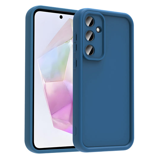 Galaxy A36 Case Camera Protection Zore Pineapple Cover Dark Green 